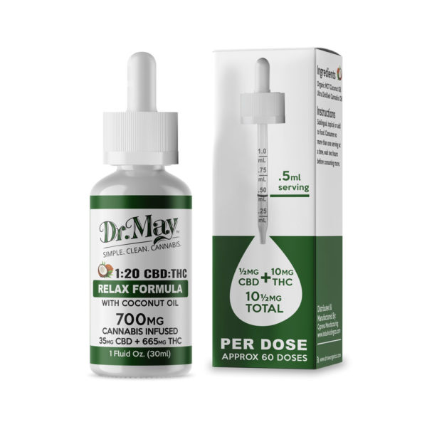 dr. may relax tincture 700mg