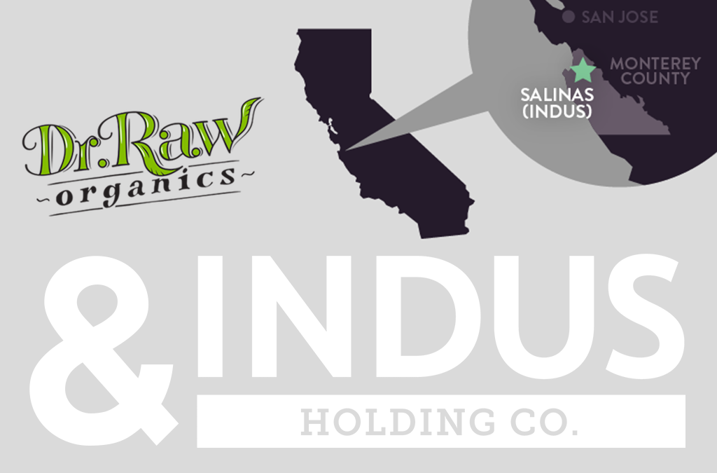 Dr. Raw Announces Manufacturing Partnership With Indus Holding Co.